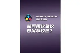 显示器颜色不准怎么办？ 教你搞定屏幕色彩校正！ #视频调色视频封面