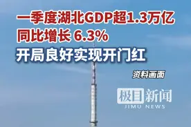 一季度湖北GDP超1.3万亿，同比增长 6.3%，开局良好实现开门红（原创内容）视频封面