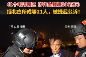 缅北白所成等21人，被提起公诉！#电诈 #白应苍