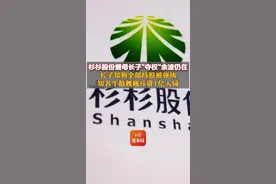 杉杉股份继母长子"夺权"余波仍在，长子郑驹全部持股被强执，知名牛散魏巍斥资1亿入局#知名牛散魏巍斥资1亿入局杉杉股份 视频封面