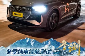 达成率竟不到40% #奥迪Q4etron结束冬季续航测试#2024懂车帝全球冬测#懂车帝冬测#佳明来了视频封面