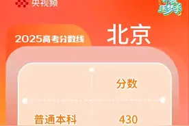 北京2025年普通高校招生录取控制分数线公布！（来源：央视新闻）#仲夏逐梦季  #2025高考必胜