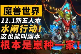 魔兽11.1的新副本水闸行动实在是太可怕了…… #魔兽世界视频封面