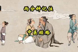 两分钟认识十二经络，让我们知道在什么时间段该干什么事。视频封面