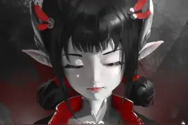 来，让我们复习一下这个超简单的AO画法 #画画 #元气绘画班 #画 