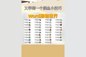 明天我将面色沉重的变出一页动物园 #新技能速成 #摸鱼