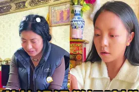 妈妈在家忙里忙外，目前的身体状态，我就只能端端水了 #藏族姑娘 #冬虫夏草 #记录真实生活 #那曲拉姆视频封面