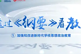 看案例 解码《纲要》 | 加强和改进新时代学校思想政治教育 近日视频封面