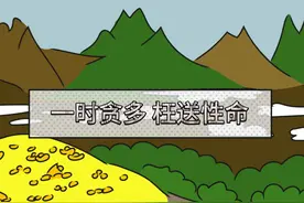 一时贪多枉送性命 #动画小故事 #故事汇 #民间故事 #道理故事视频封面