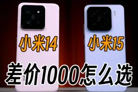 新出的小米15和降价的小米14 该怎么选？ #小米15 #双十一手机