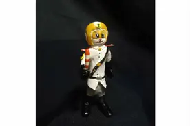 致敬英勇牺牲的白猫班长#黑猫警长 #自制手办视频封面