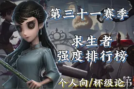 【第五人格】求生者强度排行榜 #第五人格 #想家了就玩第五人格视频封面