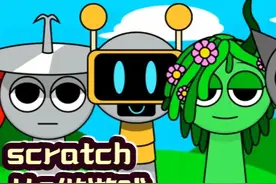 scratch从0做游戏-节奏盒子-02.二十个按钮 #scratch #图形化