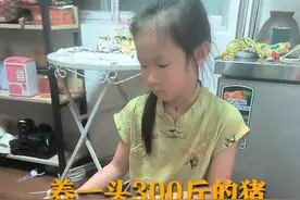2月12日(采访)，广西，女子在家中养300斤的猪。“因女儿喜欢，从小养到大。无异味，猪会自己上厕所，很干净。”@包子日常视频封面
