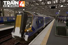 模拟火车世界4：卡思卡特环线新dlc Class380动车 模拟火车世界4