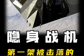 第一架被击落的隐身战机 #航空 #飞机 #故事视频封面
