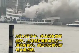 上海一游船失火，海事局通报：3人安全撤离，1人送医。事故原因正在调查中视频封面