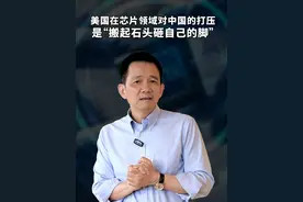 美国在芯片领域对中国的打压，是“搬起石头砸自己的脚” #经济学知识看世界 #掘金计划2025 #大有学问 #姚洋视频封面