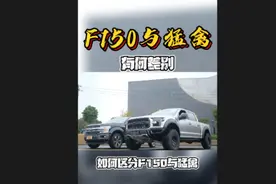 你知道普通F150和猛禽之间的差别吗？#猛禽 #皮卡 #皮卡改装视频封面