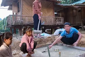 建造新厕所，挖一个化粪池，种植蔬菜少不了农家肥