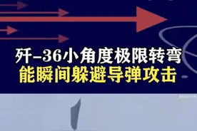 歼-36超小角度转弯！打转向灯全球秀机动，颠覆传统空战逻辑 #抖音热评