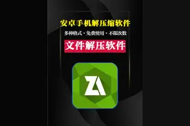 安卓版文件解压缩软件ZArchiver 正版软件，免费使用