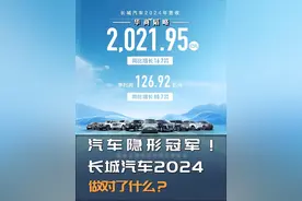一文看懂长城汽车造血能力  #长城汽车2024业绩创历史新高  #回馈用户还得长城汽车  #长城汽车买到就是赚到 #汽车 #车星计划视频封面