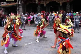 当官將首遇到仪仗队（台湾省风土人情）#传统文化 #台湾省视频封面