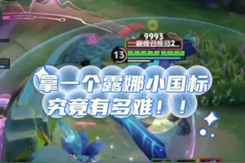 拿一个露娜小国标究竟有多难！！