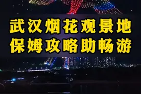 一条视频告诉你，武汉烟花秀绝佳观看点，保姆攻略助力畅游#武汉视频封面