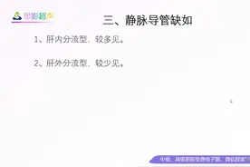 静脉导管缺如的超声表现视频封面