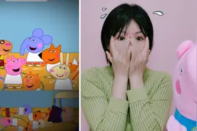 小猪佩奇的诡异细节！帐窗户里的“影子”到底是谁？