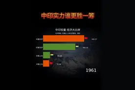 中印实力对比 不比不知道 #印度 #中国 #科普 #GDP #经济视频封面