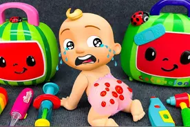 手工动画：开始给宝宝的屁屁治疗吧 #二次元 #益智动画 #手工视频封面