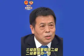 国家卫生健康委员会主任雷海潮：三级医院要帮扶二级 二级要带动一级#2025全国两会 #两会时光视频封面