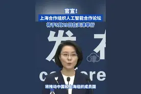 官宣！上海合作组织人工智能合作论坛将于5月29日在天津举行 #上合组织 #人工智能合作论坛 #天津dou知道视频封面