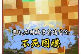 99%好评的赛博护身符了解一下 #不死图腾 #护身符 #MC #整活