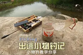 呐~这就叫专业，这就叫小物钓
#小物钓 
#小物钓教学视频封面