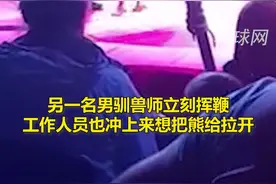 俄马戏团棕熊发狂扑倒怀孕驯兽师视频封面