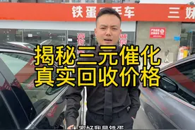 揭秘汽车三元催化的真实回收价格视频封面