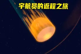 宇航员是怎么从空间站里安全返回地球的呢？#科普 #航天员视频封面