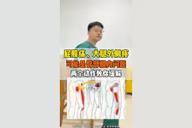 屁股痛、大腿外侧疼，可能是臀部肌肉问题，两个动作教你缓解！  #梨状肌综合征 #屁股痛 #腿麻 #腿痛 #抖音创作季视频封面