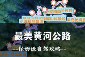 河南最美黄河旅游公路怎么走？保姆自驾攻略！春游必备 走上这条最美黄河公路，一路赏樱花，中原看海游美景！#自驾游 #旅行推荐官 #洛阳 #沿黄公路 #三门峡视频封面