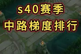 s40赛季中路梯度排行 #中路梯度排行 #法师梯度排行 #王者s40赛季
