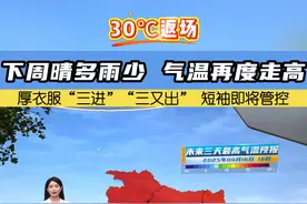 #30℃返场#气温再度走高 视频封面