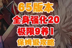 dnf手游65版本-快速全身20-极限9养1保姆级攻略视频封面