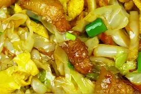 家常菜分享 包心菜炒粉丝的做法#家常菜分享 #包心菜炒粉丝的做法视频封面