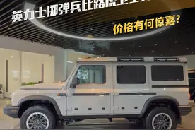 官方引进！#英力士掷弹兵 比#路虎卫士 更硬派！价格有何惊喜？#懂车帝抢先试驾 #小辛开车啦视频封面