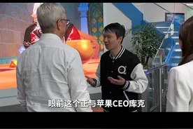 苹果老总库克参观米哈游？大伟哥的逆袭之路！#原神 #风花的呼吸 #苹果 #大伟哥视频封面