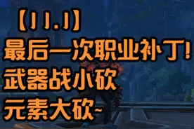 【11.1】憋气大赛冠军暴雪迎来最后一次职业补丁！武器战小砍视频封面